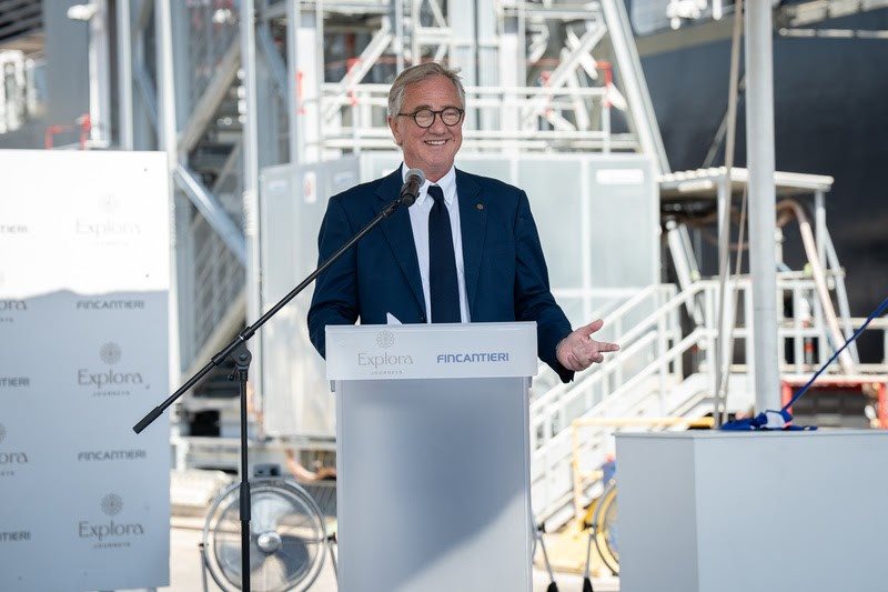 Pierfrancesco Vago is Executive Chairman of MSC Group's Cruise Division