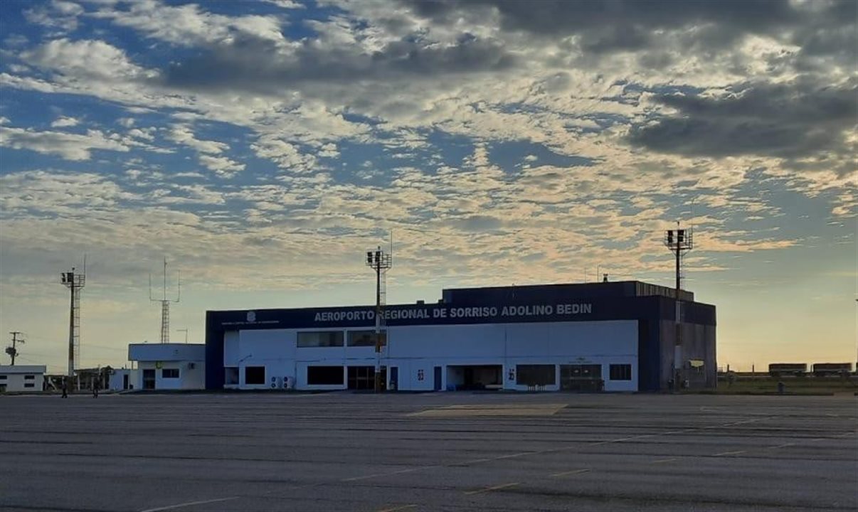 Recente investimento de R$ 8 milhões ampliou capacidade do Aeroporto Regional de Sorriso de receber mais voos diários