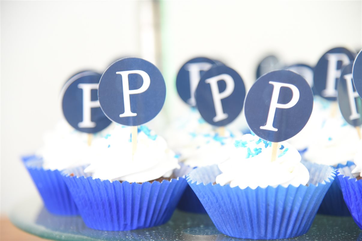 No PANROTAS Next, a equipe do Intecity preparou cupcakes personalizados para o evento