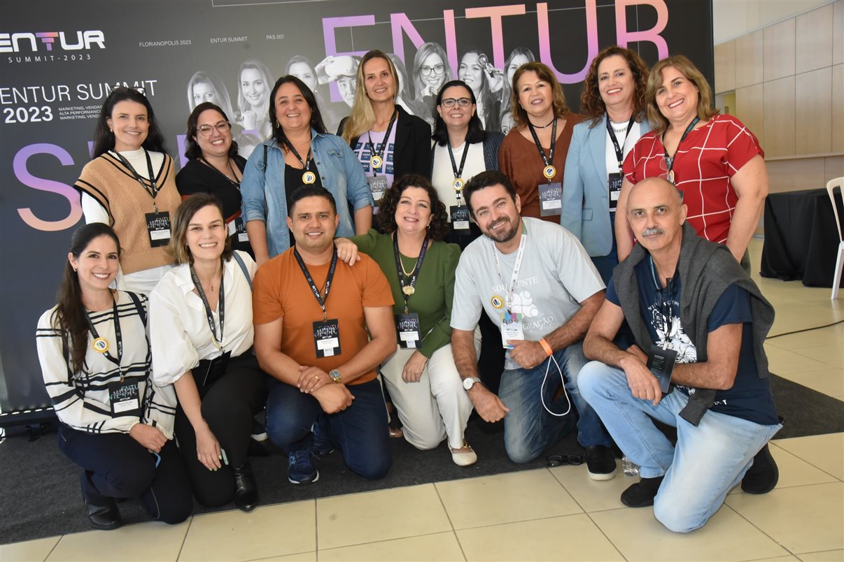 Agentes de viagens da Unav presentes no Entur Summit 2023