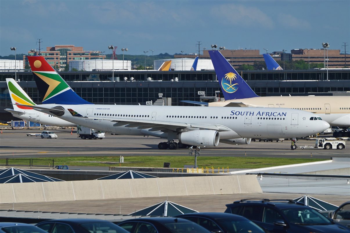 A330 da South African Airways fará o voo no Brasil