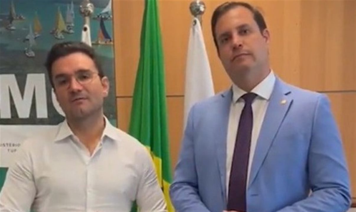 Deputado Federal Carlos Nicoletti se reuniu com o Ministro Sabino para discutir construção do aeroporto na última quinta-feira (10)