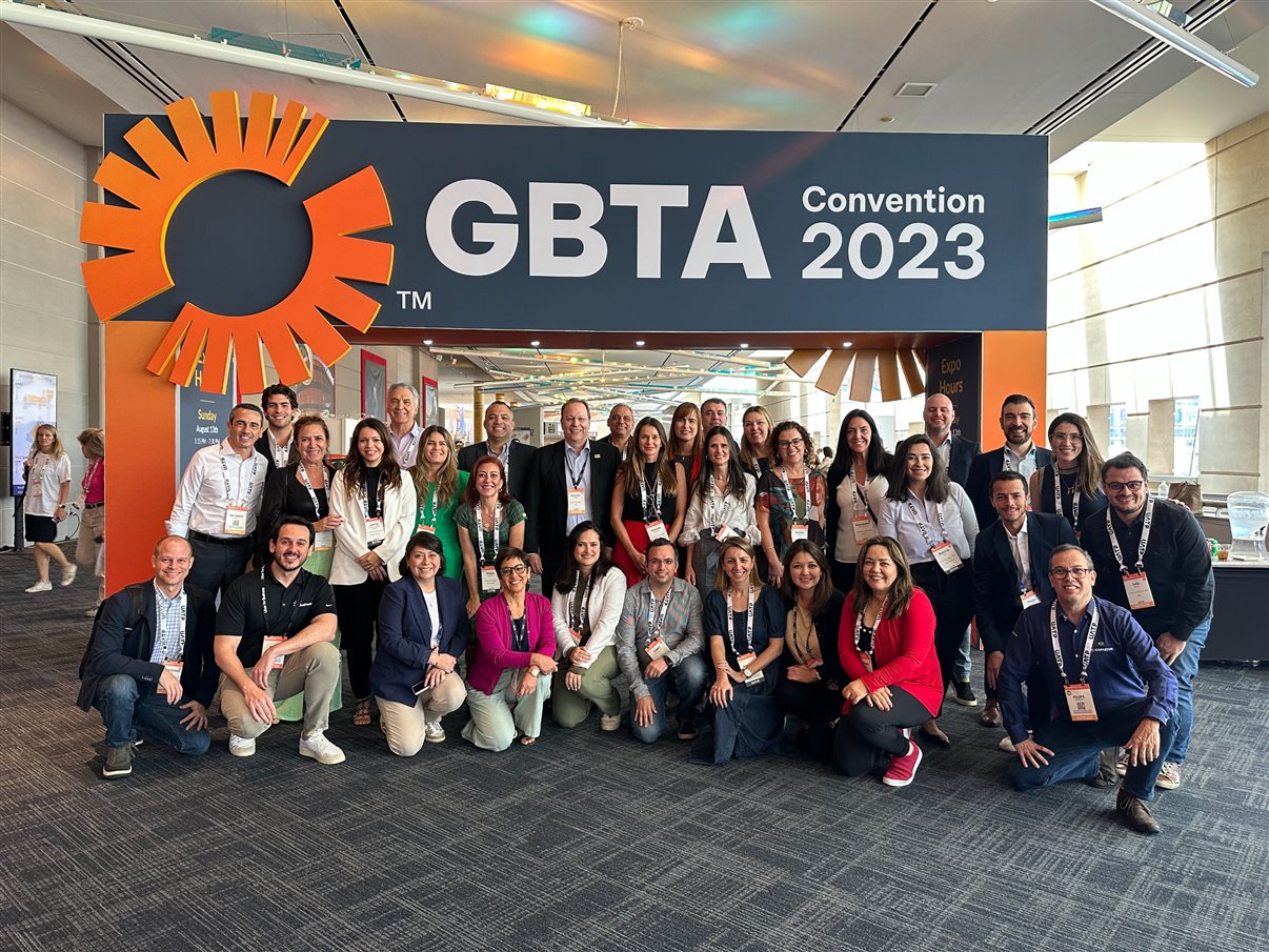 Parte da delegação brasileira na GBTA 2023