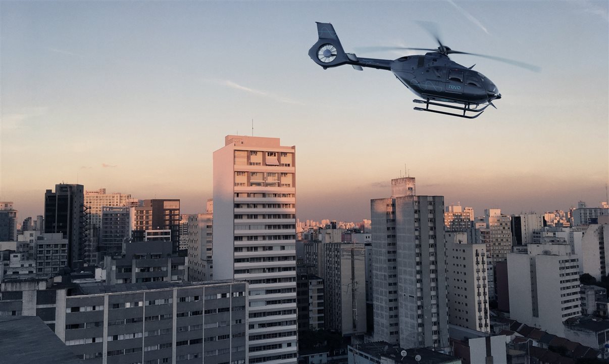 App de voos de helicóptero pode reservar voos entre Guarulhos e Faria Lima ou Cidade Jardim e Porto Feliz, em apenas alguns minutos
