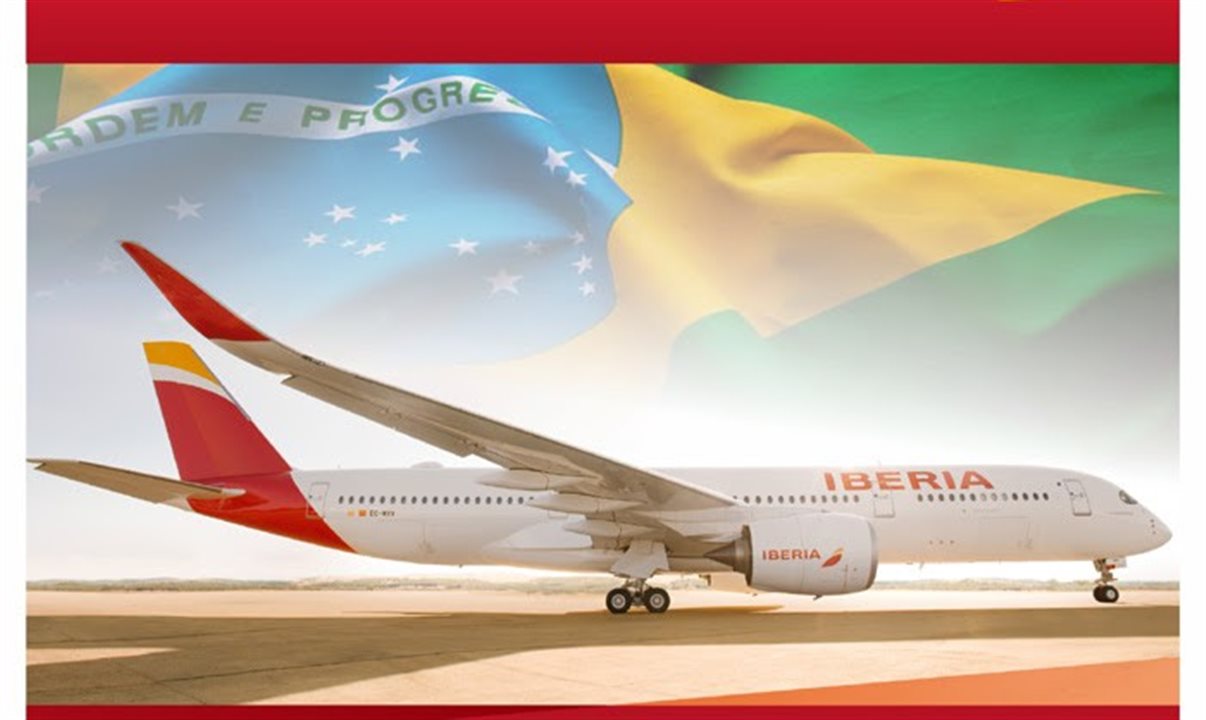 A Iberia vai aumentar o fluxo de voos a partir de São Paulo e Rio de Janeiro