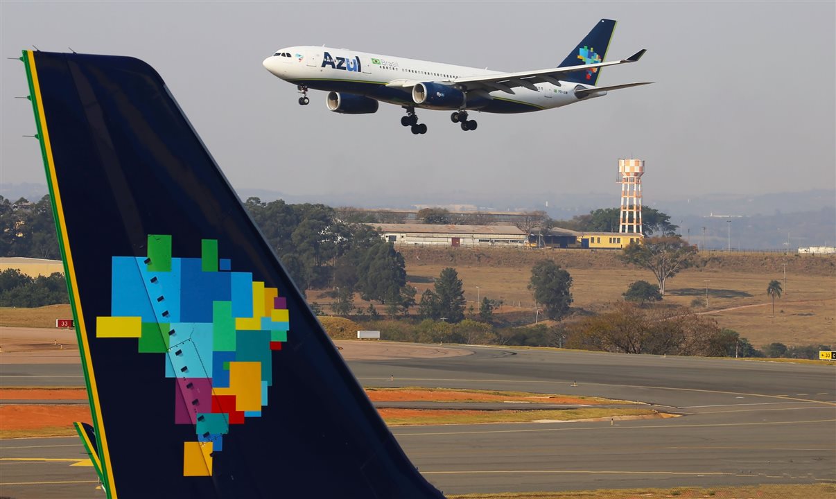 A Azul encerrou o ano operando em 160 destinos, incluindo os internacionais