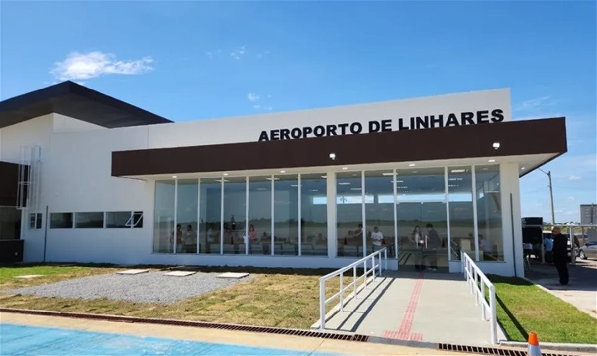Inaugurado em abril deste ano, administração do Aeroporto de Linhares passou para a Infraero