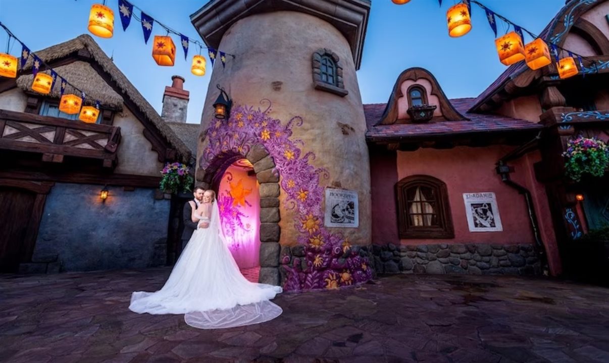 Sessões de fotos privadas no Disney Weddings