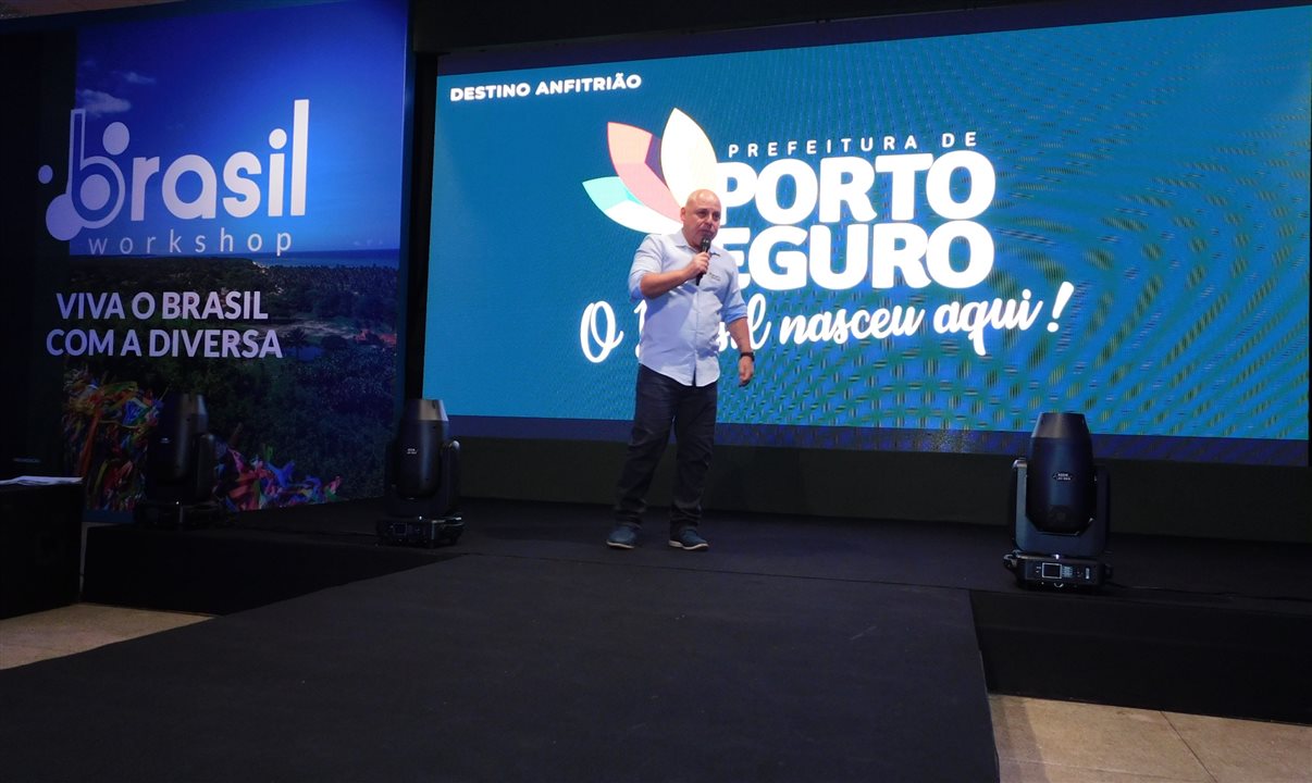 Guto Jones, secretário adjunto de Turismo de Porto Seguro
