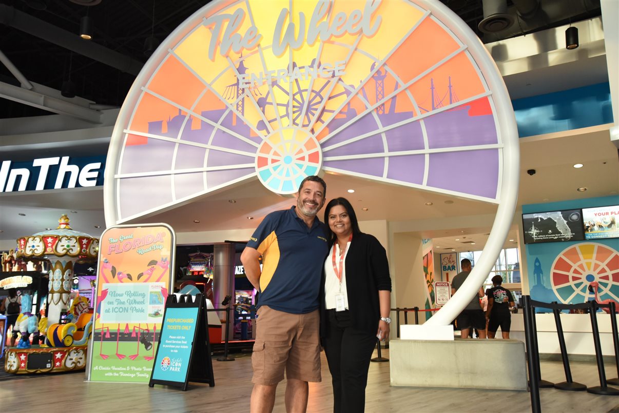 La grande roue : l'attraction principale d'Icon Park