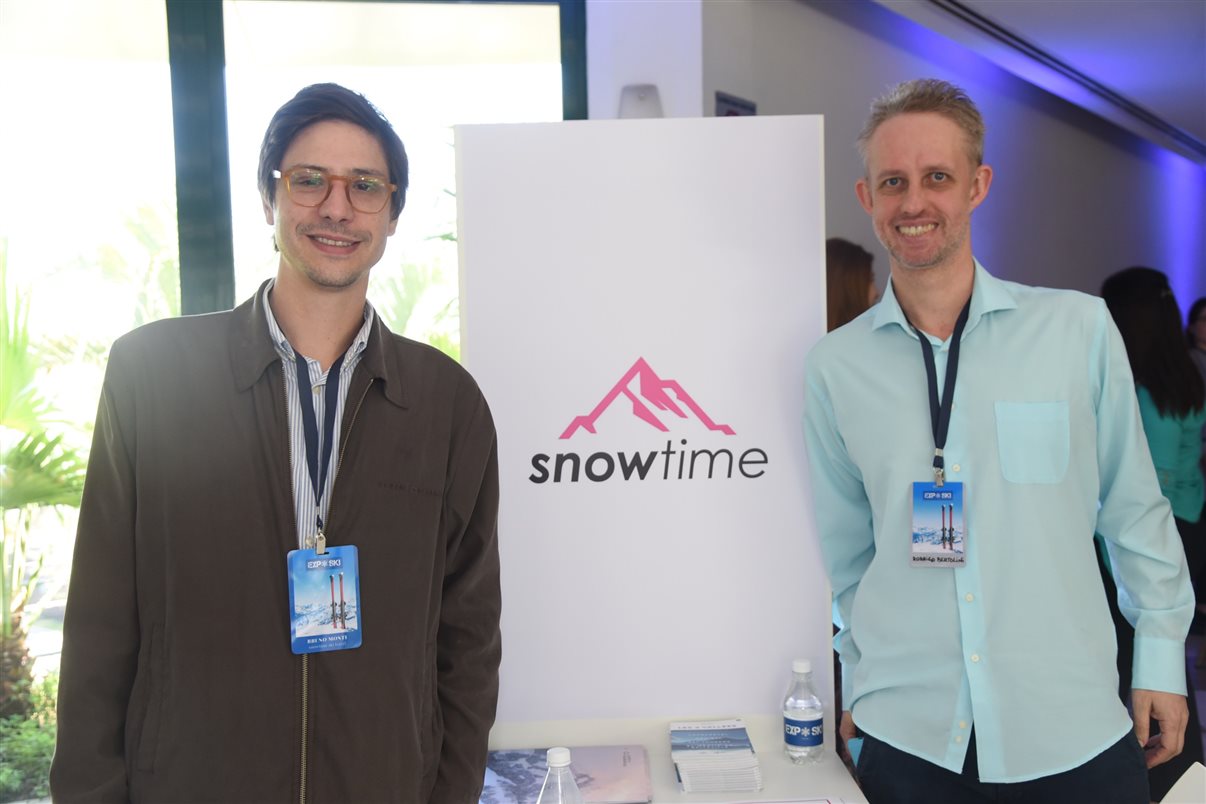 Bruno Monti e Rodrigo Bertolini, da Snowtime Ski Travel