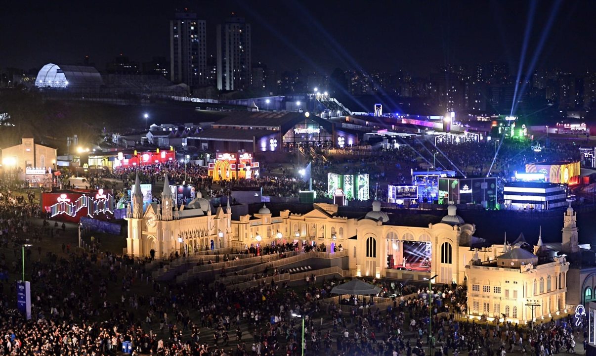 Grandes eventos como o festival de música The Town, em São Paulo, movimentaram a economia do Estado