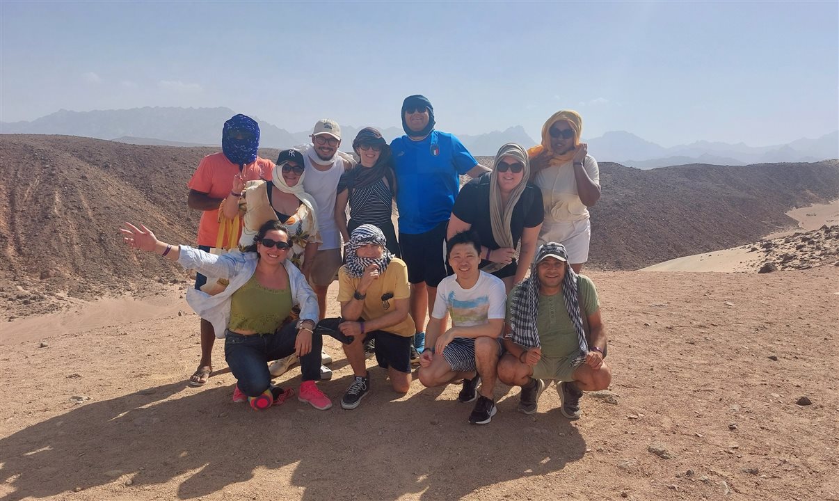 Grupo no deserto