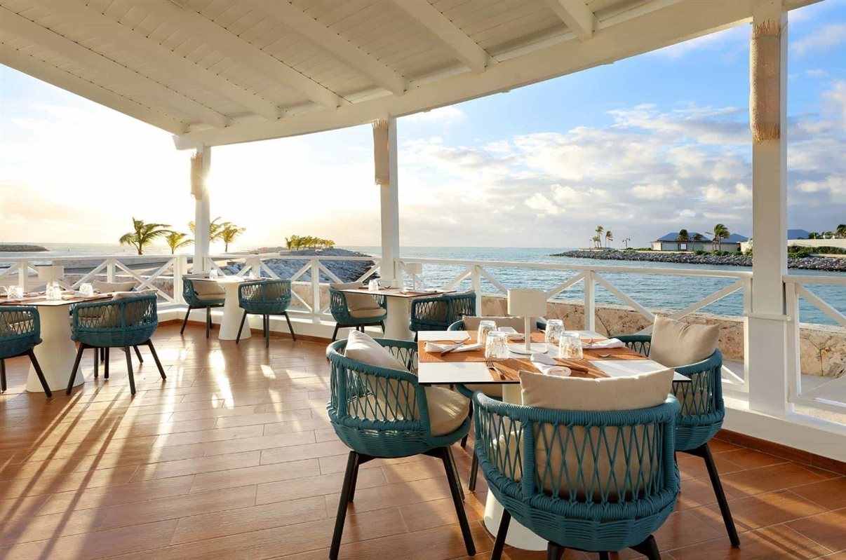 Que tal esta vista de um dos restaurantes do TRS Cap Cana Hotel?