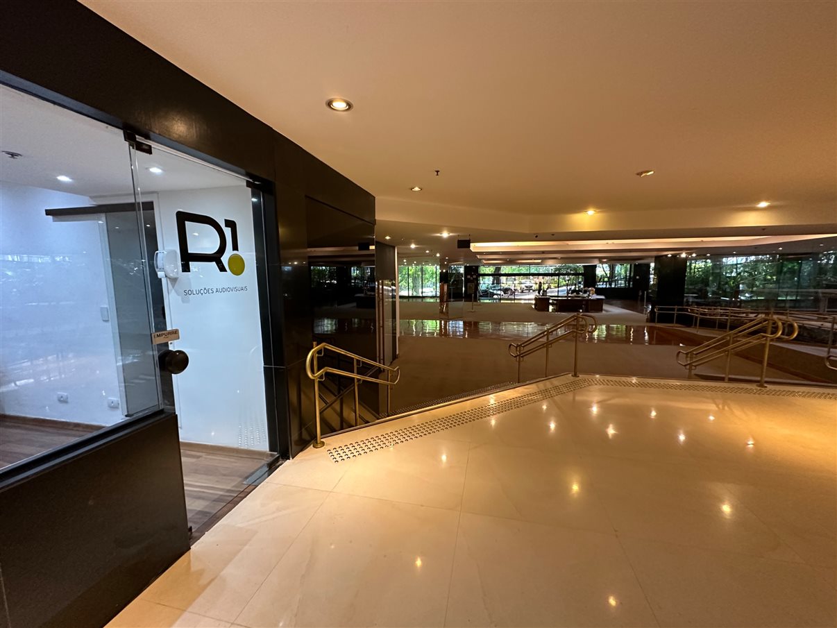 R1 é parceira do Tivoli Mofarrej e tem sala própria no espaço de eventos do hotel