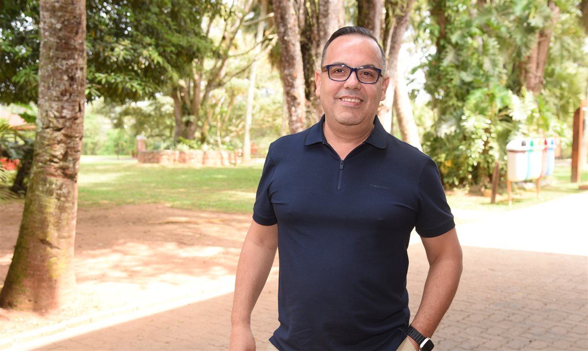 Sérgio Santana, gerente de Vendas Brasil da Flytour Franchising