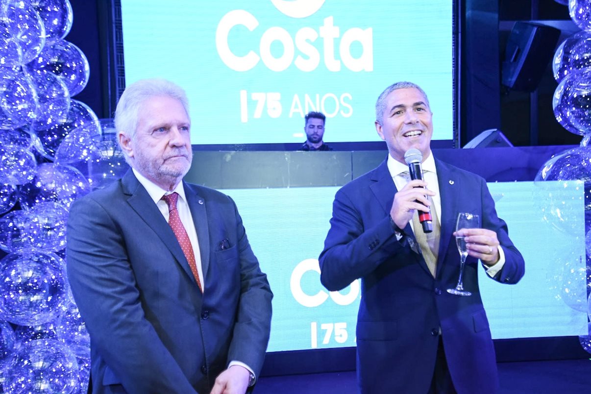 René Herrmann, Presidente Corporate, e Dario Rustico, Amministratore Delegato Costa per il Centro e Sud America