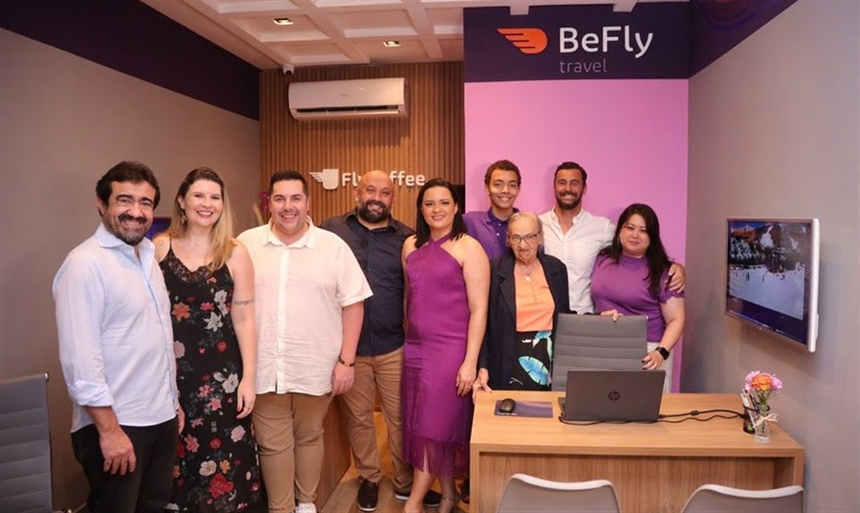 Coquetel da BeFly Travel em Lagarto contou com executivos da BeFly e franqueados