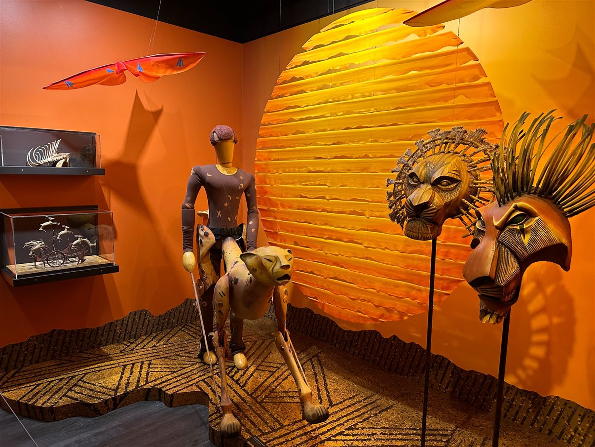 O Rei Leão no Broadway Museum