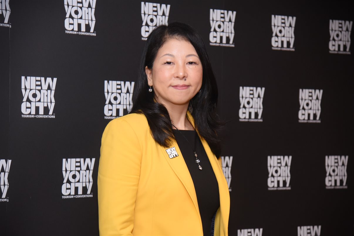 Makiko Matsuda Healy, vice-presidente sênior de Desenvolvimento de Mercado do NYC Tourism + Conventions