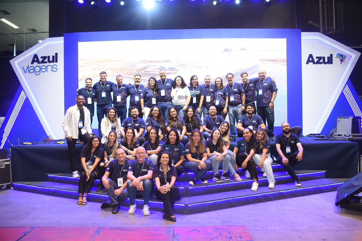 Equipe Azul no Agente tá On, em Belo Horizonte