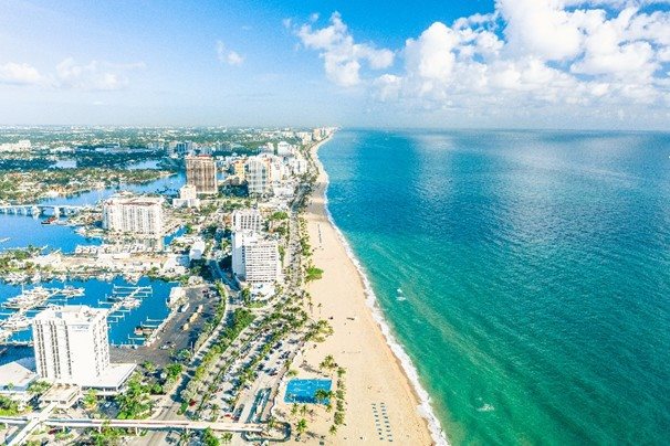 Destinos como Fort Lauderdale subiram no ranking global de destinos mais pesquisados