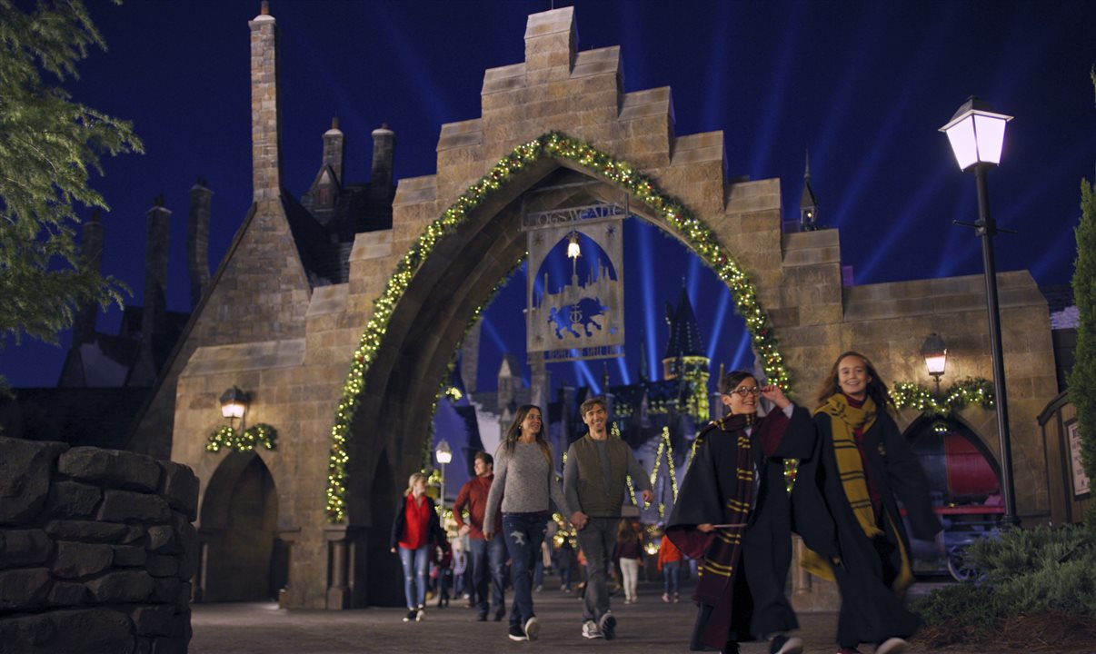 Natal no The Wizarding World of Harry Potter