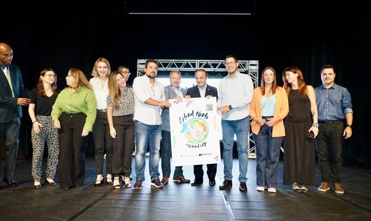 Nova marca foi apresentada aos prefeitos e secretários de Turismo de São Sebastião, Bertioga, Caraguatatuba, Ilhabela e Ubatuba