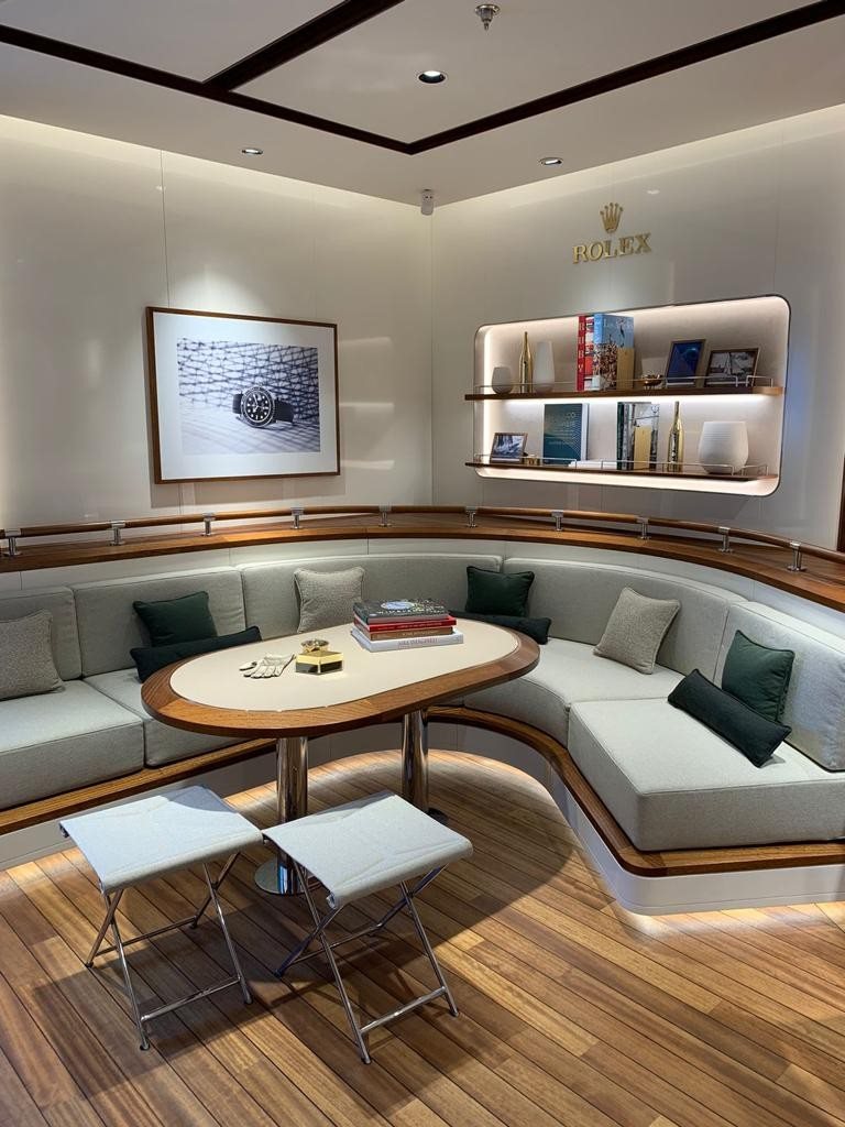 A única boutique da Rolex em um navio do mundo está no Explora I
