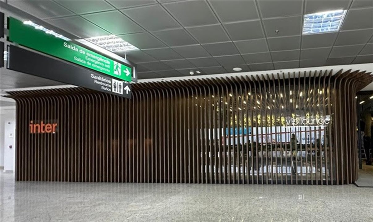 Este é o segundo espaço do banco Inter no Brasil. O primeiro foi inaugurado em setembro, ?no Aeroporto de Guarulhos 