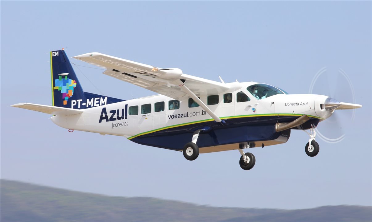 Voos serão operados em aeronaves Cessna Grand Caravan dla Azul Conecta