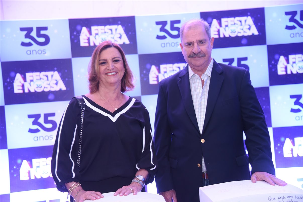 Dona Ju e seu Mauro Schwartzmann