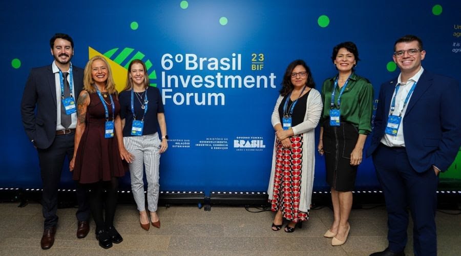 Equipe da Embratur na abertura da 6ª Edição do Brasil Investment Forum 2023
