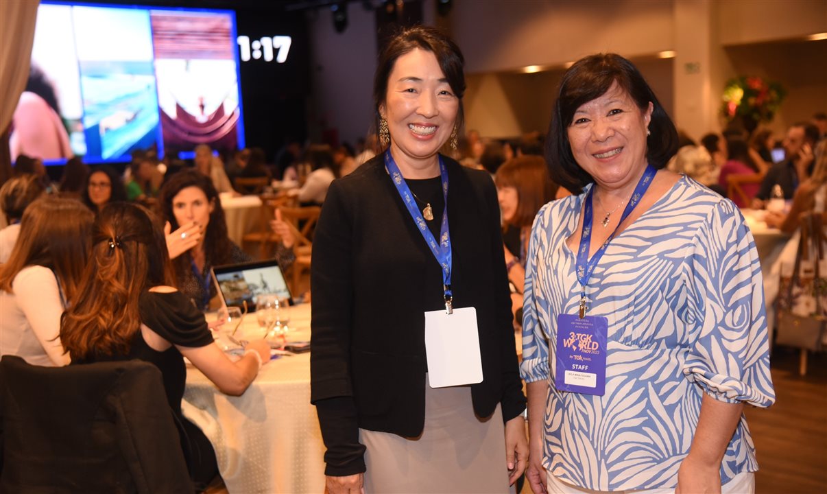 Marta Shinozaki e Leila Minatogawa, da TGK Travel