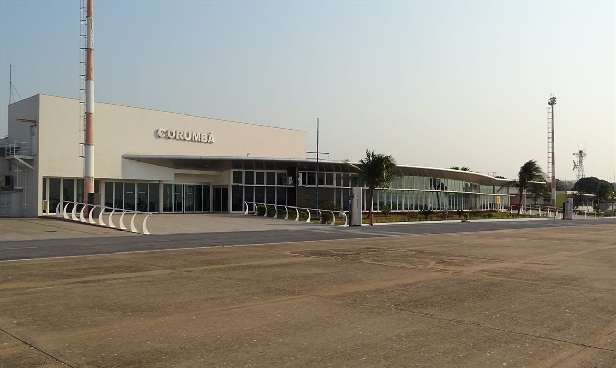 Aena pretende dobrar capacidade do terminal de passageiros do Aeroporto de Corumbá