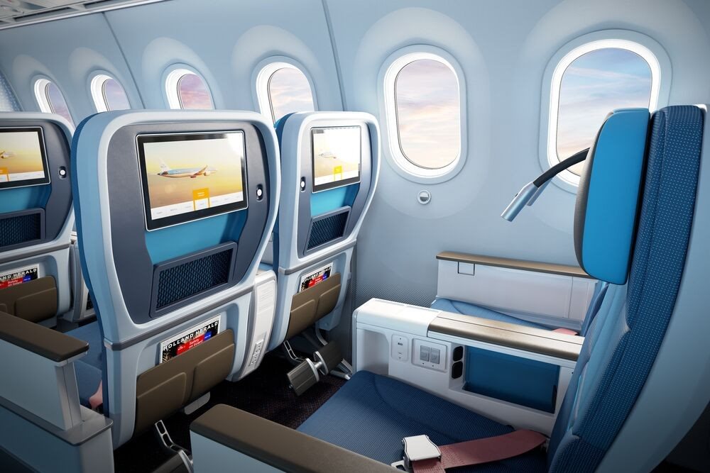 Cabine Premium Confort da KLM