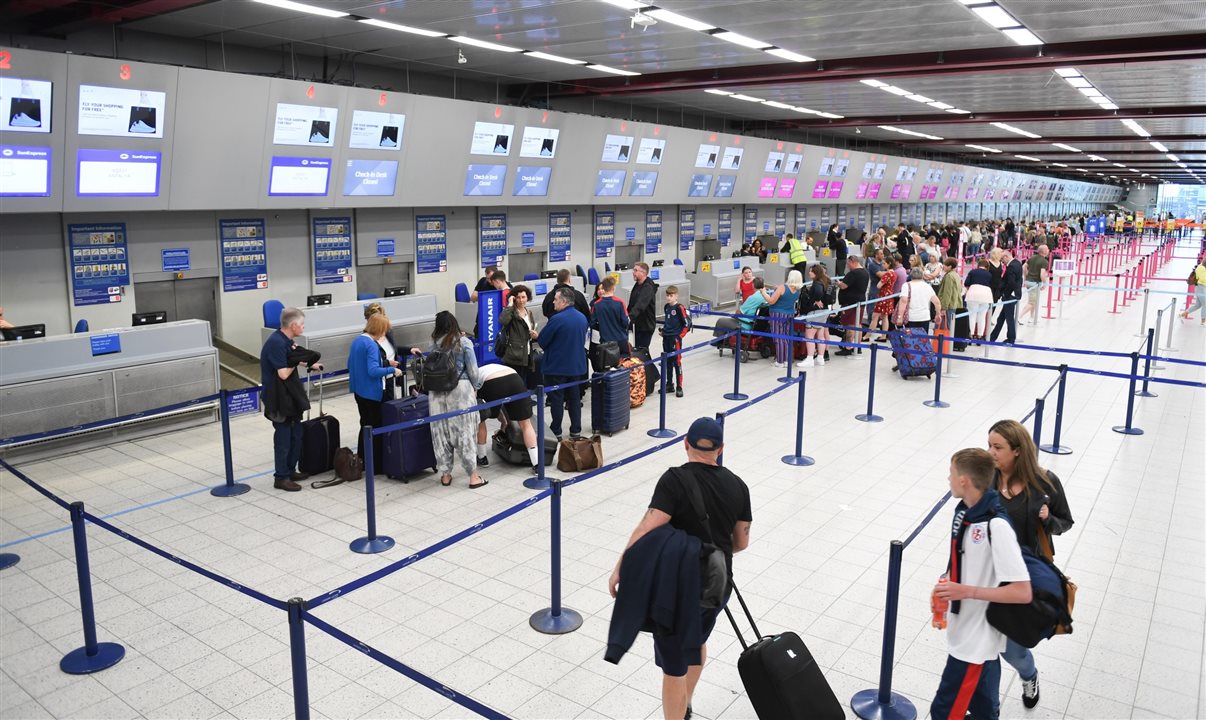 TSA registrou vários dias com mais de 2,8 milhões de passageiros examinados até agora em 2023