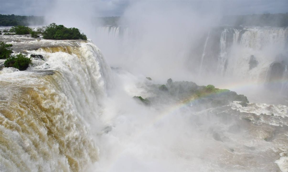 Cataratas do Iguaçu, um dos principais atrativos turísticos do Brasil