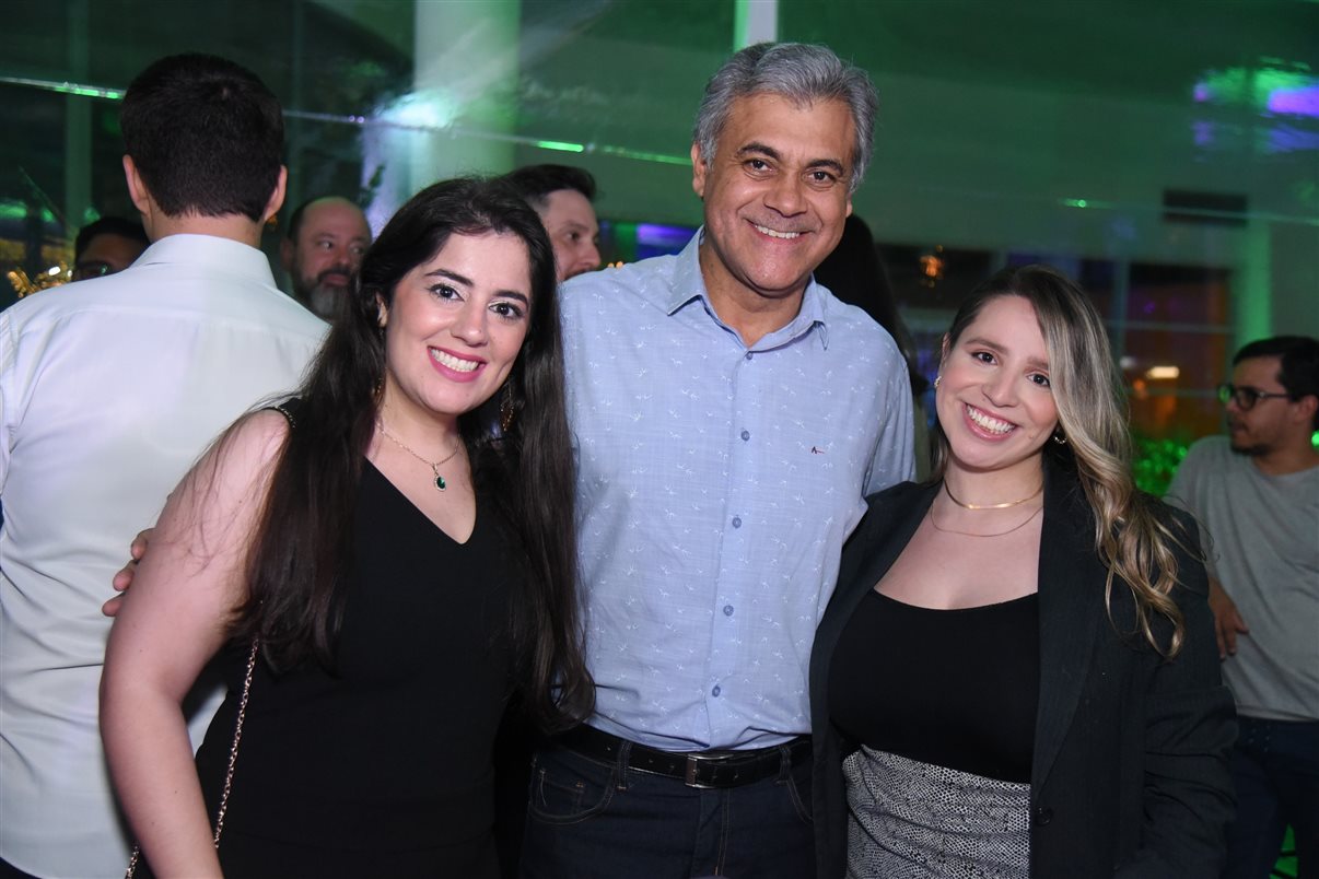 João Pin, do Lufthansa Group, Thiago Batello, da Kontik, Annette Taeuber, do Lufthansa Group, e Eduardo Vasconcellos, da Kontik