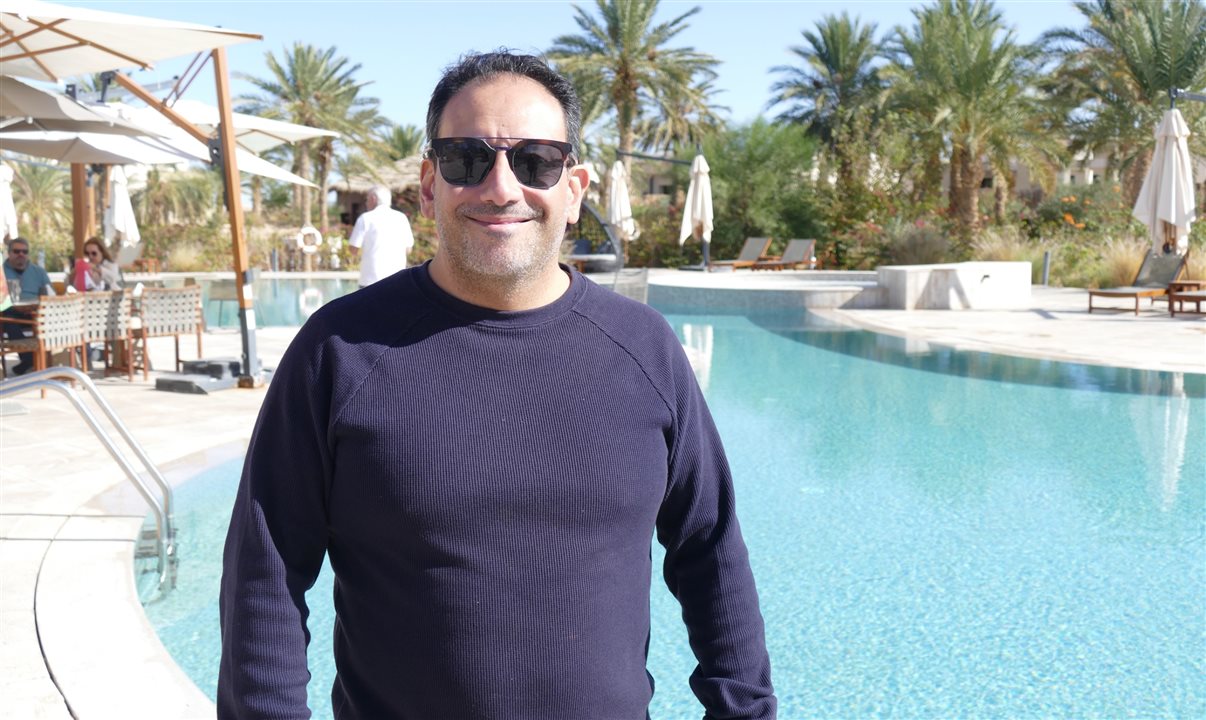 Hedi Semchaoui, gerente de Marketing e Comunicação do Anantara Resort de Tezour, na Tunísia