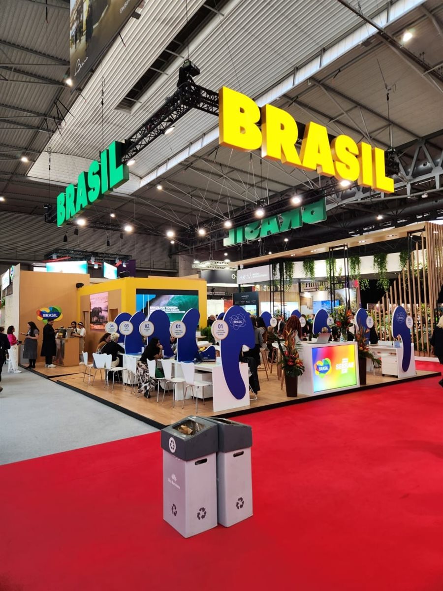 Estande da Embratur na IBTM Barcelona