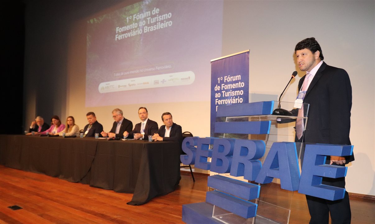 1º Fórum de Fomento ao Turismo Ferroviário Brasileiro foi uma iniciativa da ABOTTC, com apoio do Sebrae - PR, Secretaria Municipal de Turismo e Governo do Estado do Paraná