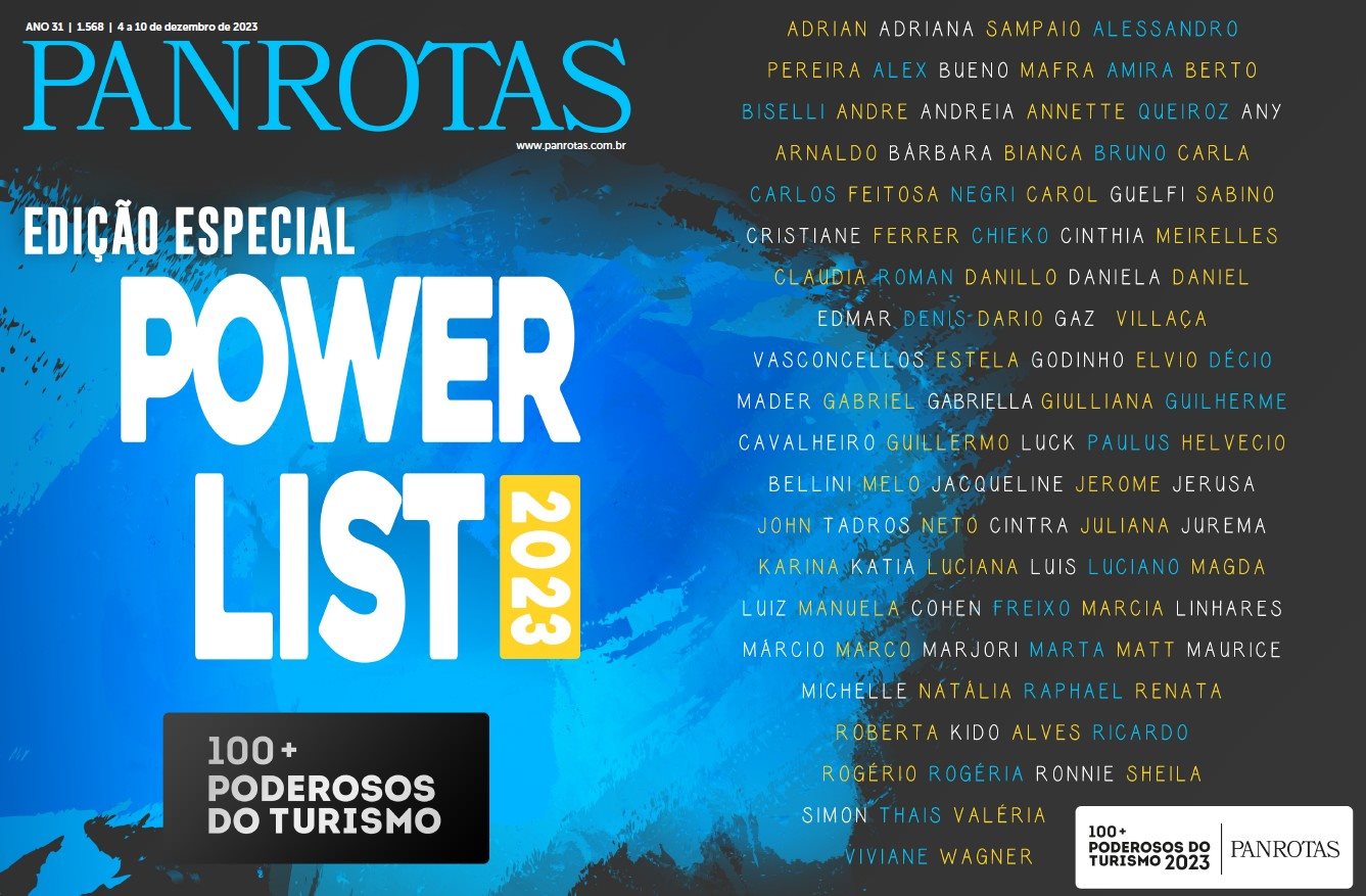 Gustavo Paulus foi destaque na edição 2023 dos 100+ Poderosos do Turismo PANROTAS