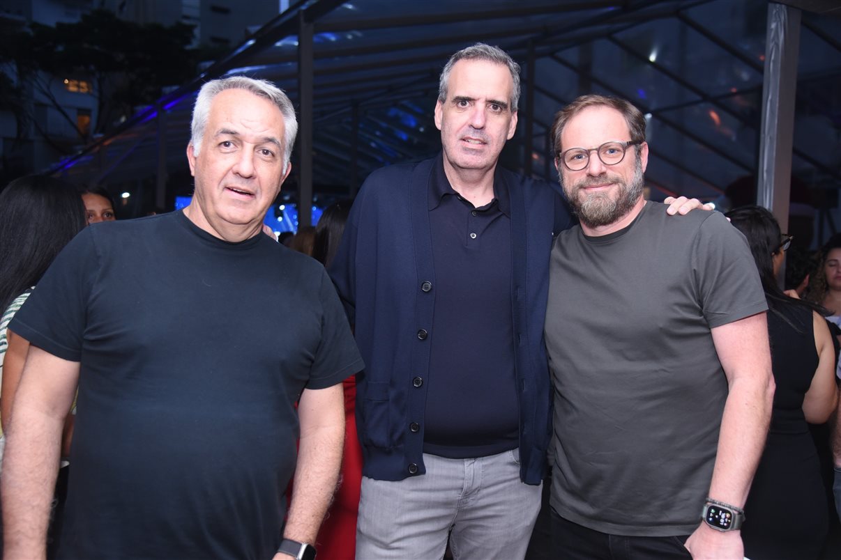 Sylvio Ferraz, Marcelo Cohen e Luciano Guimarães