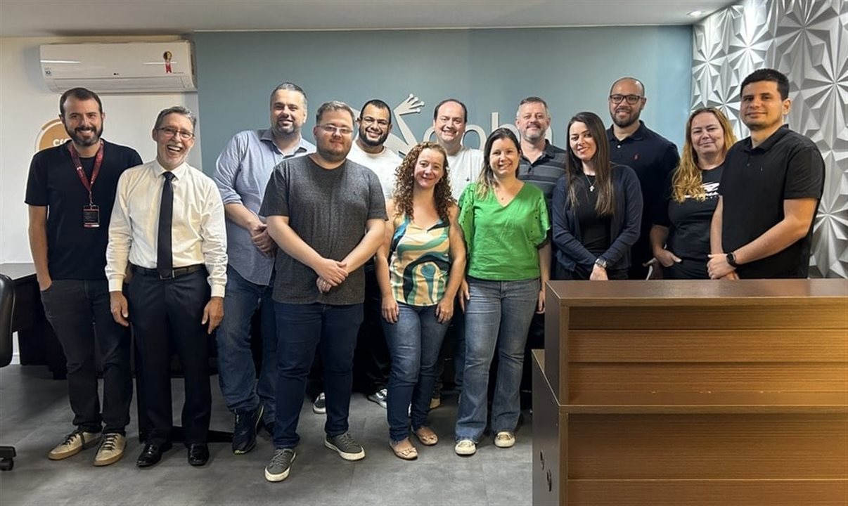 Equipe do Wooba na sede em Brasília