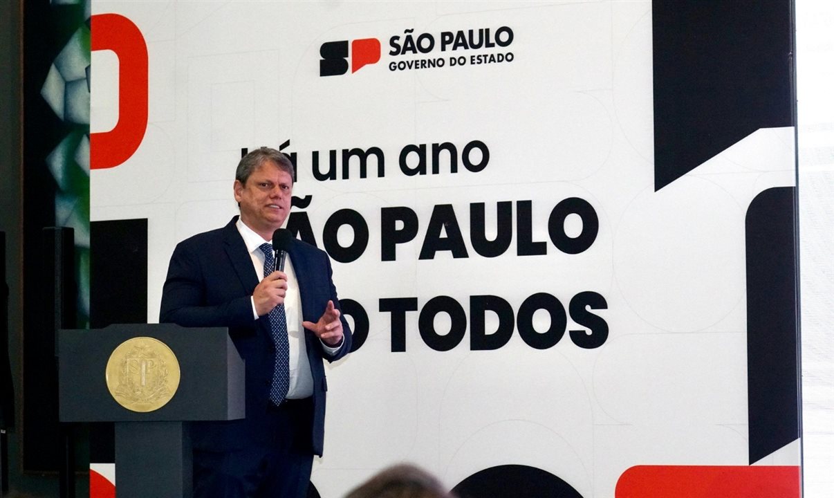 Tarcísio de Freitas, governador do Estado de São Paulo