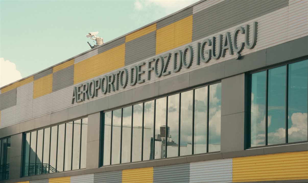 Terminal de passageiros do Aeroporto Internacional de Foz do Iguaçu será ampliada até o fim de 2024