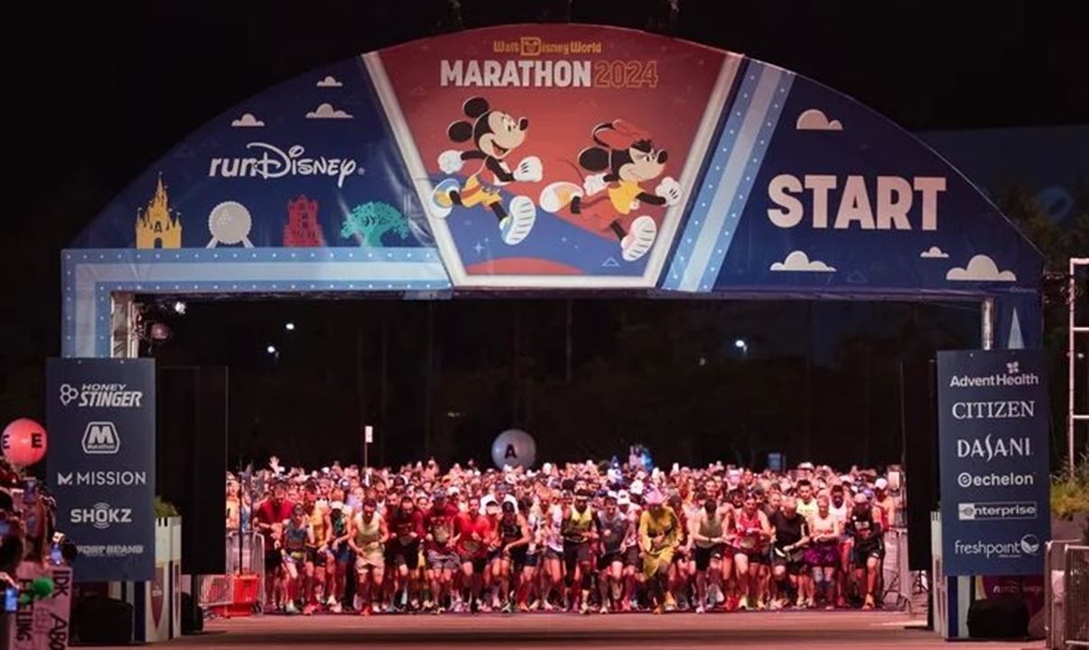 Pódio do corredor brasileiro marca a 17ª vitória do país nas últimas 19 Maratonas do Walt Disney World