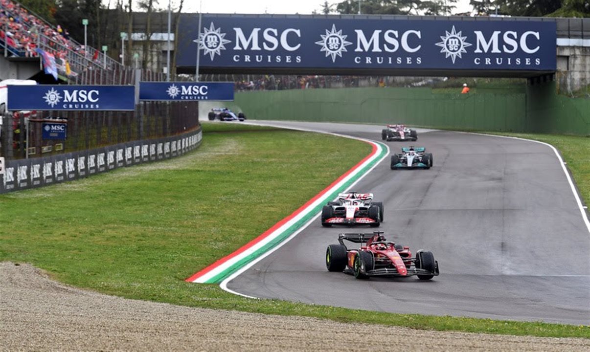 A marca MSC em destaque no Grande Prêmio dell’Emilia Romagna, em Ímola, na Itália 