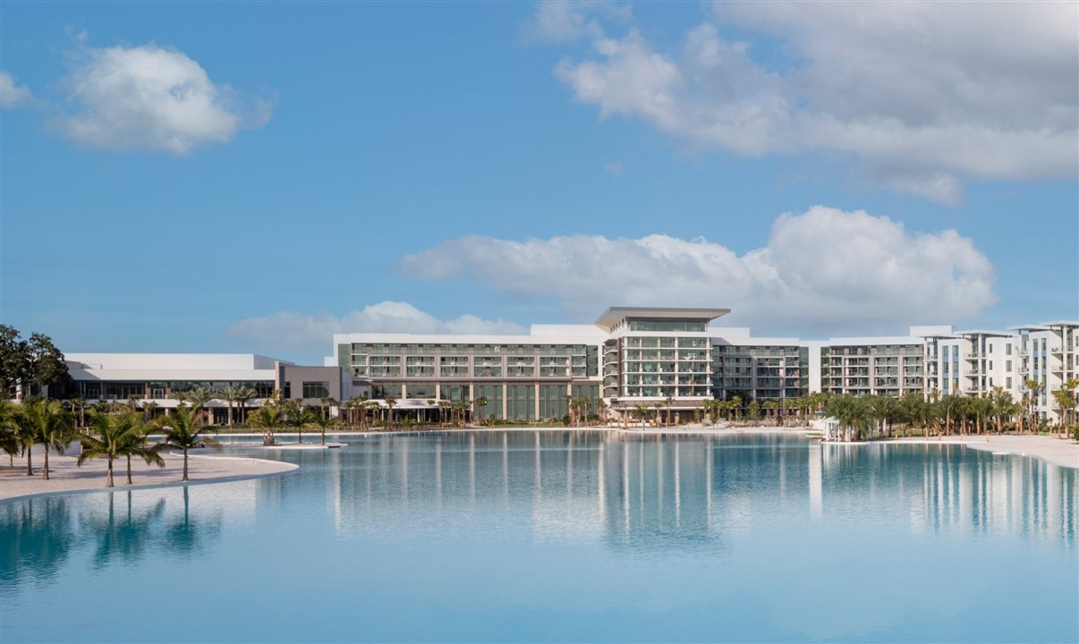 O Conrad Resort está localizadoo dentro do Evermore Orlando Resort